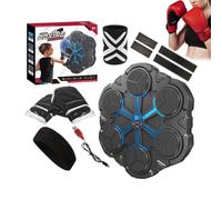 Music Punching Machine - ABS, 3 Modes Exercise Equipment Boxing Trainer | LED Display Speaker Fitness Gear, Interactive Punching Machine For Game Room, Gym, Garage, Apartment, Home, Dormitory