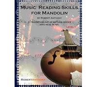 Music Reading Skills For Mandolin Level 1 Paperback Book By Robert Anthony