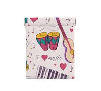 Music Records Blues Music est Le thème de ma Vie, Sac de Rangement pour Femmes, Portefeuille supérieur à Presser, Petit Porte-Monnaie, Pochette de Changement