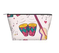 Music Records Blues Music est Le thème de ma Vie, Trousse de Toilette Trousse de Maquillage Sac à cosmétiques Trousse de Toilette de Voyage Portable