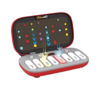 Music Rhythm Game - Handheld Puzzle Challenge Toy | Electronic Musical Instrument | Interactive Sensory Game with Music & Lights | Electronic Reaction Speed Trainer for Kids, Teens, Adults