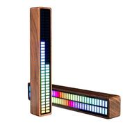 Music Rhythm Light LED Music Sync RGB Light avec affichage dynamique et microphone intégré pour studio et salle de jeux