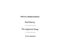 Music Sales Peter Harvey: Agincourt Song for Sax Quartet (Score and Parts) Music Sales America Series