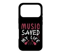 Music Saved My Life Amoureux de Guitare Acoustique Coque pour iPhone 17 Pro