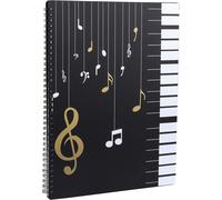 Music Sheet Music Storage Folder A4 Size 30 Pockets G Key Storage Document Bag Song Paper Storage For Musicians Musicians