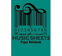 Music Sheets Paper Notebook: A4 10 Stave Staff Ruled Lined Blank Manuscript 96 Pages, For Composing Piano, Trumpet, Violin, Guitar, Classical Flute, Recorder, Drums, Saxophone, Cello Musical Notes. Gi