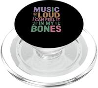 Music So Loud I Can Feel IT in My Bones PopSockets PopGrip pour MagSafe