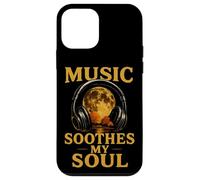 Music Soul Casque Audio Moon Retro Sound Healing Coque pour iPhone 12 Mini
