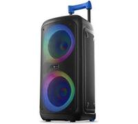 Boîte À Son Caisse Amplifiée Cellularline Sans Fil 80WATT Avec Lumières