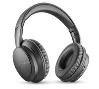 Music Sound Boost, Casque sans Fil Around-Ear Pliable avec Micro Intégré, 3 Modes EQ, Jusqu’à 8 Heures d’Autonomie, Design Ergonomique pour Musique et Appels, Compatible avec Smartphones et Tablettes