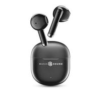 Music Sound - Breeze Écouteurs Bluetooth sans Fil avec Étui Coloré et Commande Tactile, Jusqu'à 20 Heures d'Autonomie, Appairage Automatique, Design en Capsule, Compacts et Portables