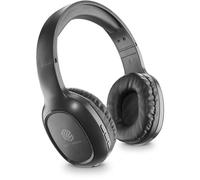 Music Sound | Casque Bluetooth Basic | Casque Bluetooth Supra-auriculaire avec Bandeau Extensible - Autonomie 14h - Recharge 2h - Voyant LED et entrée AUX - Couleur Noir