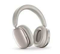 Music Sound Casque Bluetooth Circum-auriculaire Aurix avec la réduction Active du Bruit, l'audio Spatial, Un Microphone intégré et 35 h d'autonomie, Blanc