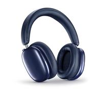 Music Sound Casque Bluetooth Circum-auriculaire Aurix avec la réduction Active du Bruit, l'audio Spatial, Un Microphone intégré et 35 h d'autonomie, Bleu