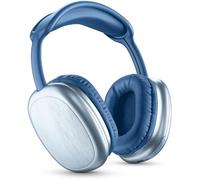Music Sound | Casque Bluetooth MAXI2 | Casque Bluetooth 5.0 sans Fil - Play Time 22h - Charging Time 1,5h - Microphone intégré - Commandes sur Le pavillon et Bandeau réglable, Couleur Bleue