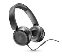 Music Sound - Color - Casque Filaire avec connecteur USB-C - Oreillettes Extra Douces - Design pivotant et Pliable - Microphone - Noir