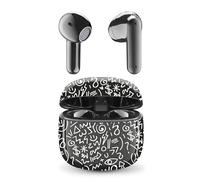 Music Sound - Écouteurs Bluetooth TWS Showy - Design en Capsule - sans Fil - Étui de Chargement - Microphone - Temps de Lecture jusqu'à 25 Heures d'écoute - De Nombreux Coloris et Motifs Disponibles