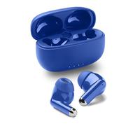 Music Sound Écouteurs Intra-Auriculaires Bluetooth sans Fil Drift avec boîtier Compact et coloré, appairage Automatique, Commandes tactiles, Jusqu’à 22 Heures d’autonomie, Bleu