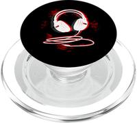 Music Sound Headphones Funny Gift for DJ Musician PopSockets PopGrip pour MagSafe