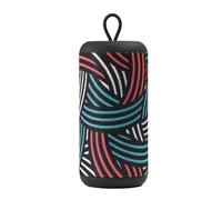 Cellular Line Enceinte Bluetooth Music Sound Vertical – 5W BT5.0, MicroSD, 4h – Fantasy Stripes