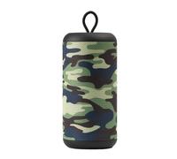 Music Sound - Speaker Vertical Enceinte Bluetooth 5.0 Portable 5 Watts de Puissance Emplacement Micro SD Portée 10Mt. Autonomie Batterie 4h et Charge 1,5h Fantasy Camu