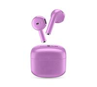 Music Sound Swag Écouteurs sans Fil à Capule, Bluetooth, 20 Heures de Lecture, Auto Pairing, Contrôles Touch, Boîtier Compact - Lilas