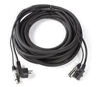 MUSIC STORE MCC-01 Câble alimentation/signal 10 m Schuko-IEC/XLR-XLR, AUDIO - Câble audio