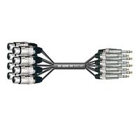 MUSIC STORE Studio Multi-Core Eco-8 [Jack (St) > XLR (F)] 7m - Câble multiconducteur analogique