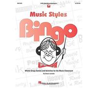 Music Styles Bingo Book/Online Media