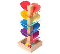 Music Tree Run Toy, Marble Ball Run Track Game for Toddler, Preschool 15 Colors Color Cognition Plaything, Interactive Learning Toy 8.46x3.35x3.35 inches for Boys, Girls, Children