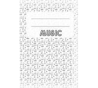 Music: With Musical Scope On Each Page, This Music Book Will Help You To Note All The Melodies That Go Through Your Mind, All Your Favorite Music Or Simply Ideas Etc ... Thanks To Its 150 Pages You Wi