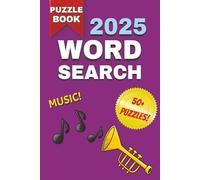 Music Word Search Puzzle Book: Easy to Read Print about Music, Instruments, Songs and More | 6x9 Inches, 112 Pages, 50+ Puzzles ... Gift for Vacations, Holidays and Free Times
