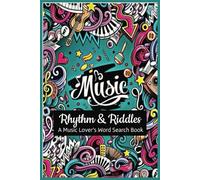 Music Word Search Puzzle Book: Word Searches with Easy-to-Read Print about Music, Music Lover's, Music Equipment | 6x9 inches, 110 pages | 50+ Puzzles ... Gifts for Vacations, Holidays and Free Times
