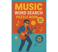 Music Word Search: Word Search Puzzles with Easy to Read Print about Songs, Artists, Music from the Decades and More | 6X9 inches, 110 pages | 50+ ... Gift for Vacations, Holidays and Relaxation