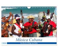 Música Cubana - Sons caribéens de Cuba, Version française (Calendrier mural 2026 DIN A4 portrait), Calendrier CALVENDO mensuel