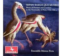 Musica Ficta – Sepan Todos Que Muero – CD – Import