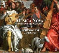 Hesperion XXI – Musica Nova : Harmonie des Nations 1500–1700 – CD hybride