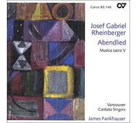 Rheinberger – Musique sacrée V – Abendlied – CD