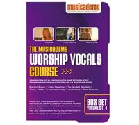 Musicacademy ┐ Worship Vocals Course Vol.1-4 , (Box Set)