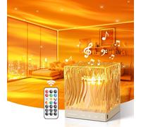 Musical And Bright Baby Night Light, Bluetooth + 15 White No Night Light, Children's Bedside Lamp, 360 Light Effects Bedside Lamp, Led Projector Night Light Electric Socket For Bedroom