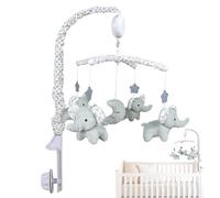 Musical Crib mobile, pépinière mobile pour berceau Siège d'auto de jouet en | Enroulement des animaux décor de crèche avec boîte de musique pour berceau, berceau de la chambre