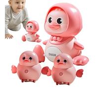 Musical Duck Toy - Light Up Duckling Toys, Musical Crawling Toys Walking Duck | Jouet éducatif Crawling Di , Apprentissage D'action Éclairage éducatif Chanter Avec Canard P