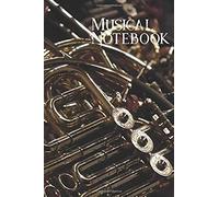 Musical Notebook: French Horn Student And Teacher Writing Journal For Music Lessons
