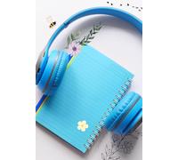 Musical Notebook: Melodies in Blue: Melodies in Blue: Your Musical Notebook