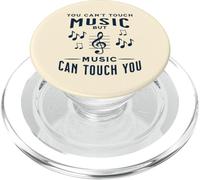 Musical Notes Instrument Key Treble Clef Pentagram PopSockets PopGrip pour MagSafe