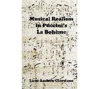 Musical Realism In Puccini S La Boheme