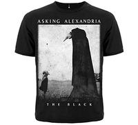 Musical Rock Band Asking Alexandria Printed Men's Cotton T-Shirt Black Shirt Top Tee M
