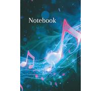 Musical Themed Notebook: Midnight Collection: A Premium Hardcover Lined Notebook for Music Lovers