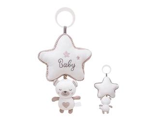 Musical Toy - Cute Rabbit Doll With Music Box, Musical Sontules Hangble Bunny | Garn Knitting Art Pour Cribs Pram -Can Poussières
