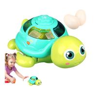 Musical Turtle Toy, Cartoon Egg-Laying Turtle, Educational Tortoise Toy, Crawling Cognitive Toy, Moving Turtle Toy, Musical Lights Turtle Toy, Tortoise Crawling Toy, Educational Toy for Kids